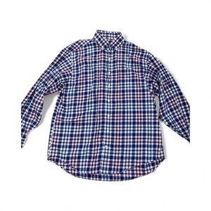 ✨HOST PICK✨VINEYARD VINES Whale Shirt L 100% Cotton Button-Down Shirt EUC